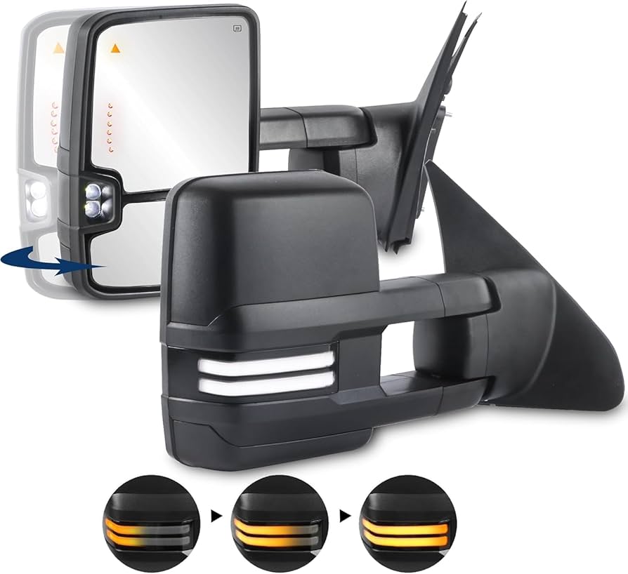 ドゥロワー Amazon.com: KUIPERAUTO Power Fold Heated Towing Mirrors Pair